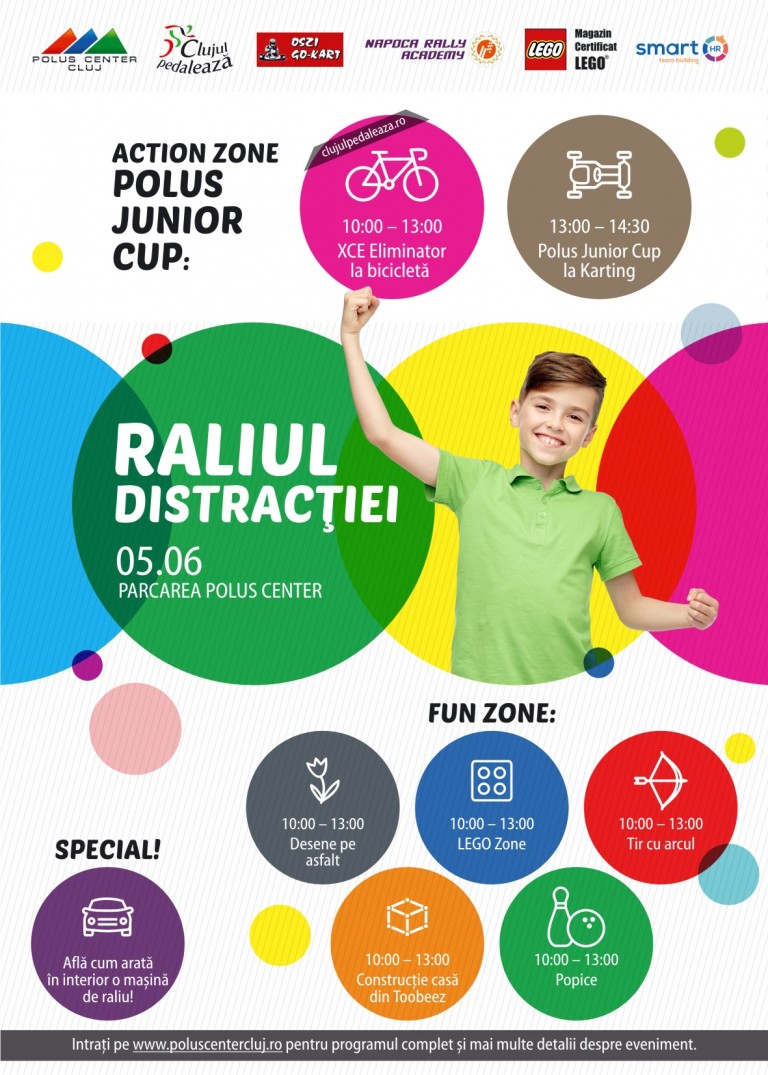 05.06 Spectacol pentru copii: Raliul distracţiei
