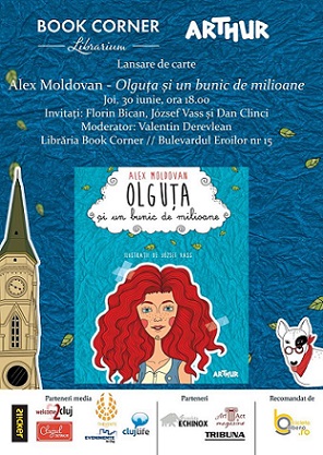 30.06 Lansare de carte: Cauta Olguța și un bunic de milioane