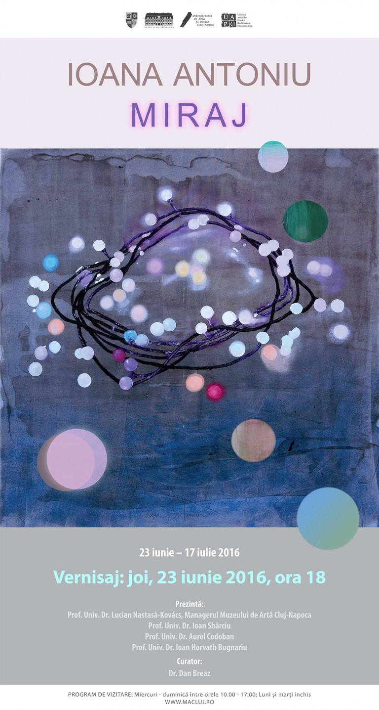 23.06-17.07 Expoziția de pictură MIRAJ