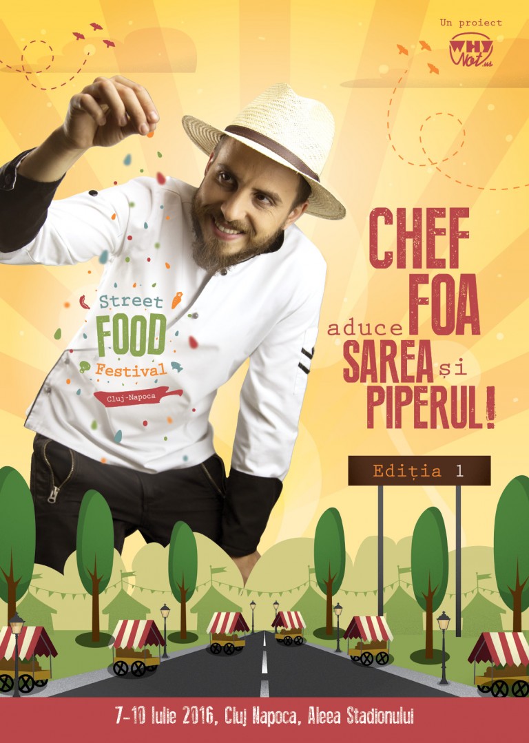 10.07 Street Food alături de Chef Foa
