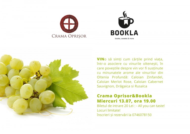 13.07 Degustare de vinuri: Povești cu vinuri