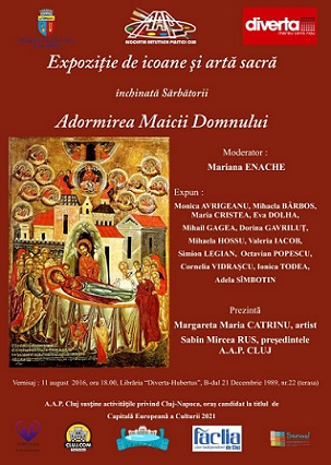 11.08 Expozitie de arta: Icoane si arta sacra