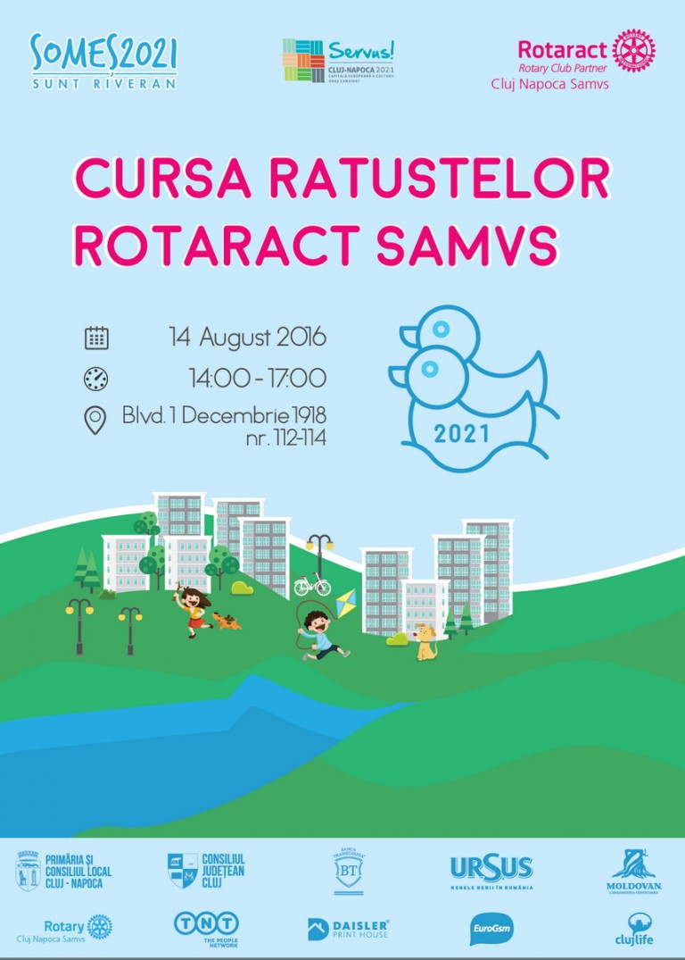 14.08 Concurs: Cursa Rățuștelor Rotaract Samvs