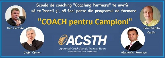 26.08 Seminar: COACH pentru campioni