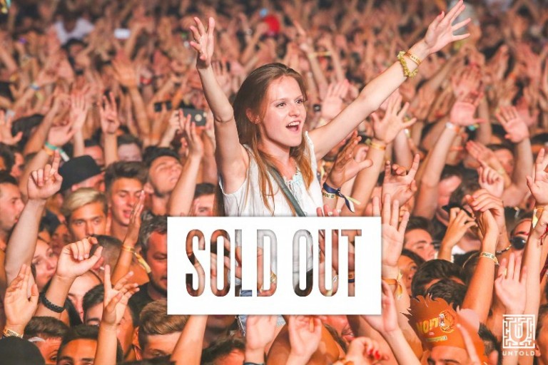 06.08 UNTOLD 2016 SOLD OUT!