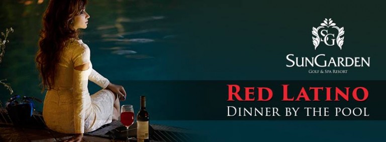 25.08 Party: Red Latino Dinner by the Pool