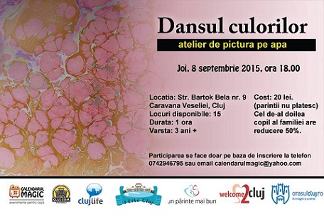 08.09 Atelier de pictura: Dansul culorilor