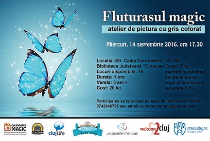 14.09 Atelier: Fluturasul magic