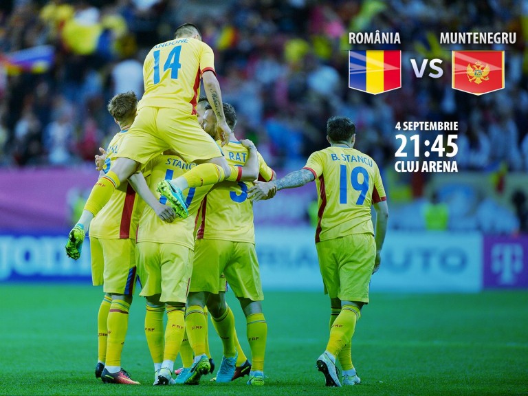 04.09 Meci de fotbal: România – Muntenegru