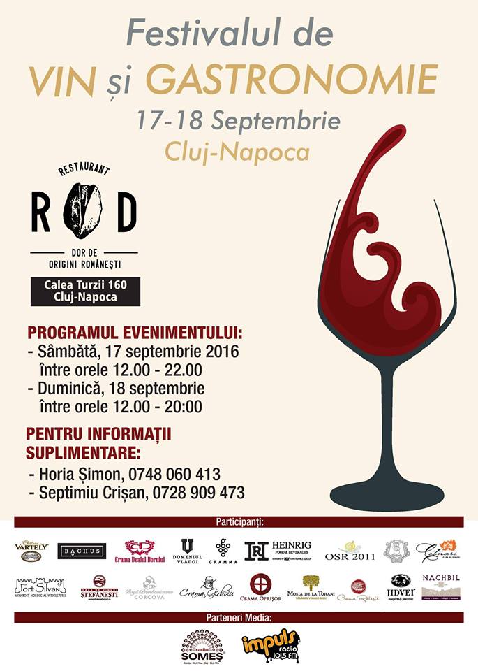 18.09 Festivalul de vin și gastronomie