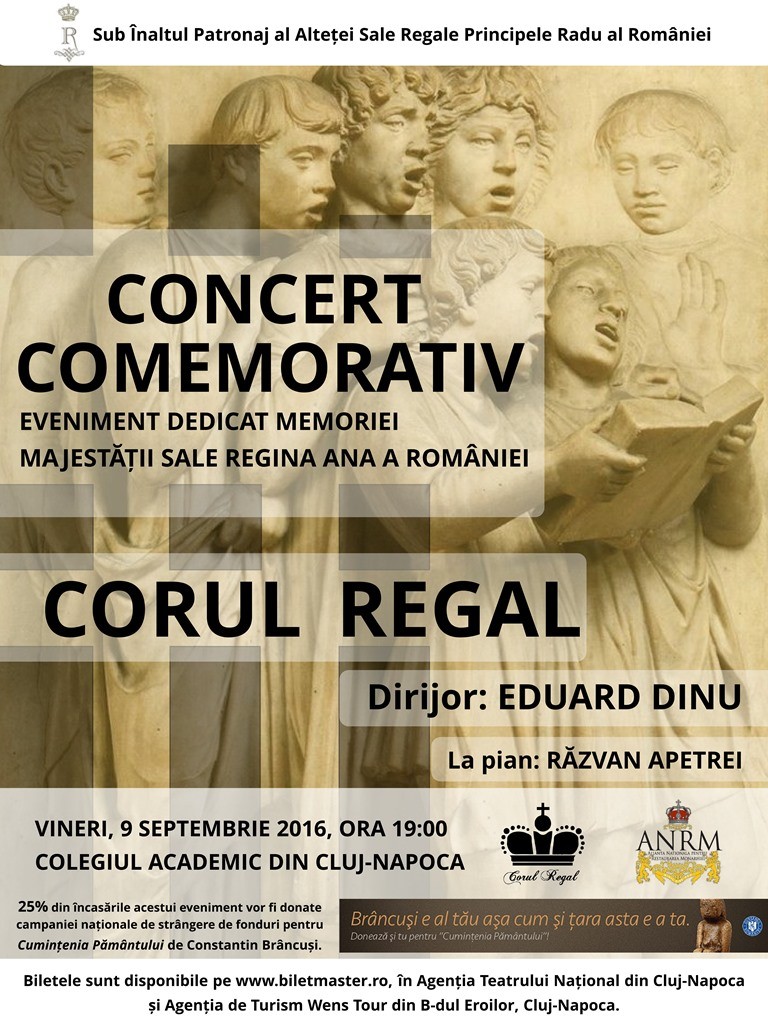 09.09 Corul Regal – Concert comemorativ