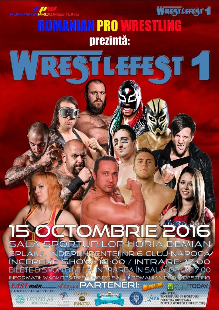 15.10 Eveniment sportiv: WrestleFest 2016