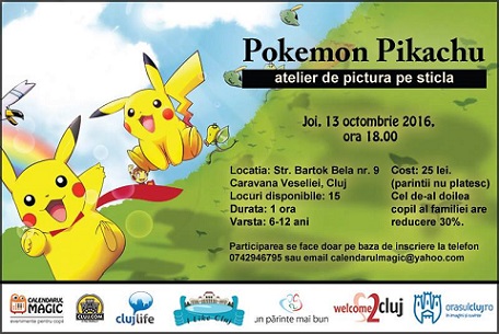 13.10 Atelier de pictura – Pokemon Pikachu