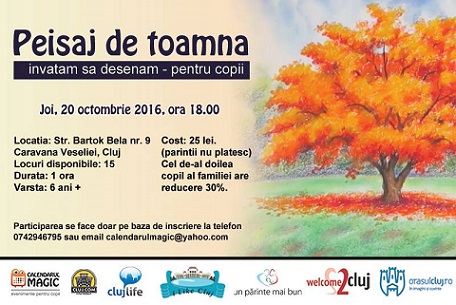 20.10 Atelier pentru copii: Peisaj de toamna