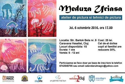 06.10 Eveniment pentru copii: Meduza Uriasa