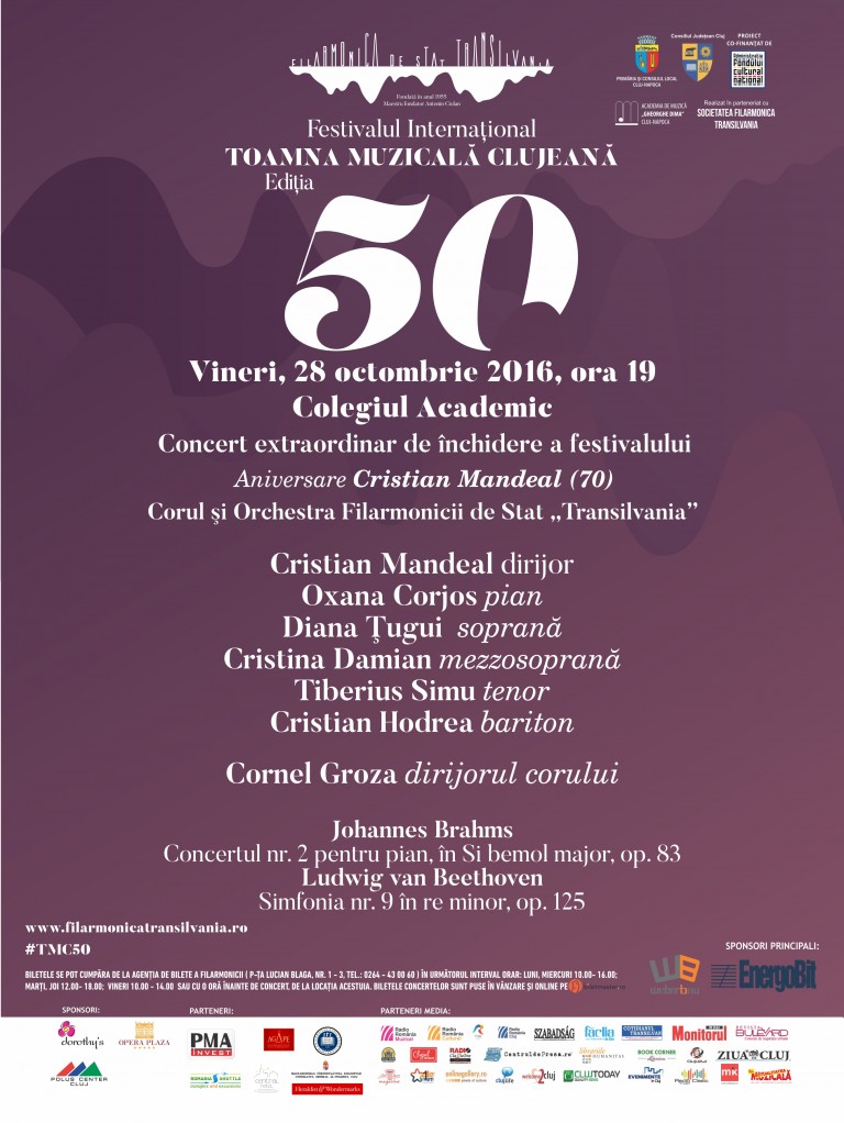 28.10 Închiderea festivalului Toamna Muzicală Clujeană