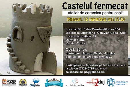 16.11 Eveniment pentru copii: Castelul fermecat