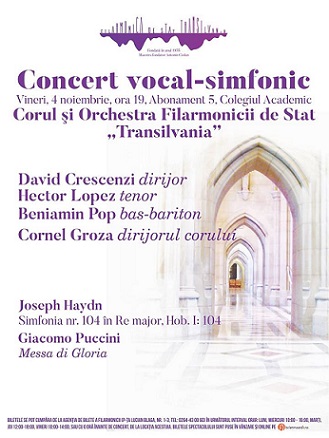 04.11 Concert vocal-simfonic – dirijor David Crescenzi