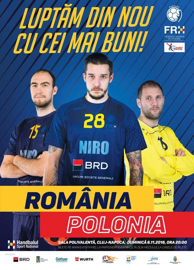 06.11 Handbal: România vs. Polonia