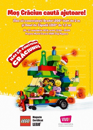 26-27.11 Construim Crăciunul împreună cu LEGO