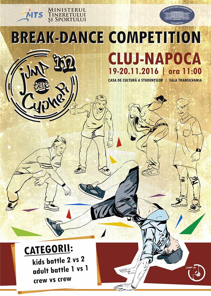 19-20.11 Festivalul Național de BREAK DANCE