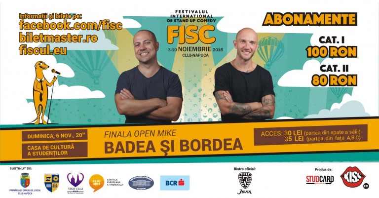 06.11 Stand-up Comedy cu Badea și Bordea