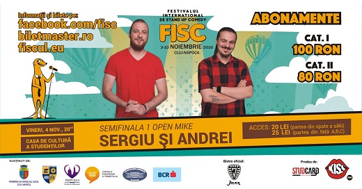04.11 Stand-up Comedy cu Sergiu si Andrei
