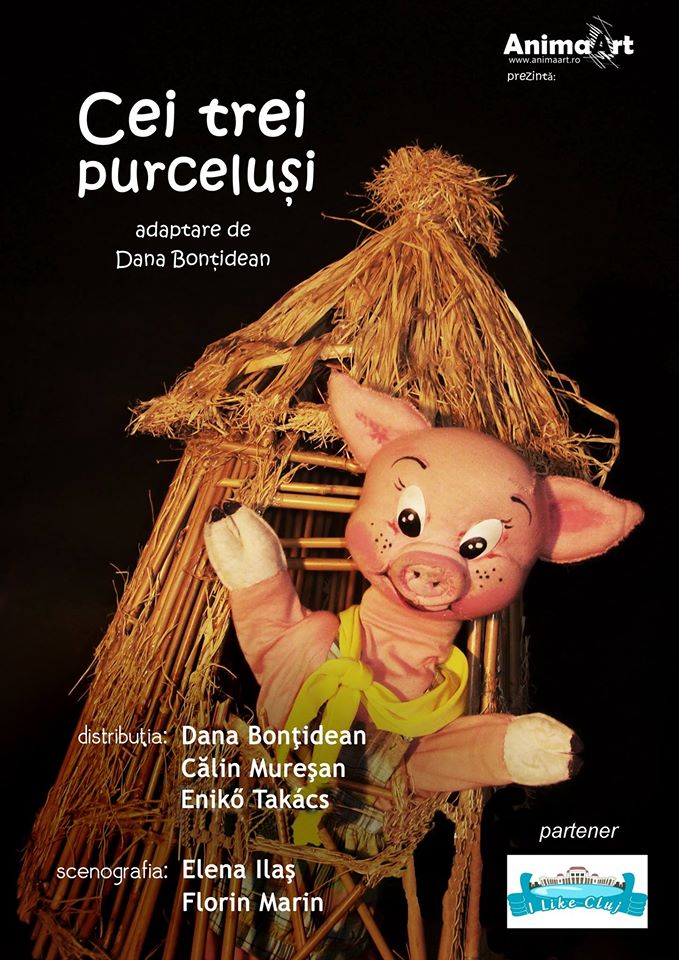 20.11 Eveniment pentru copii: Cei trei purceluși