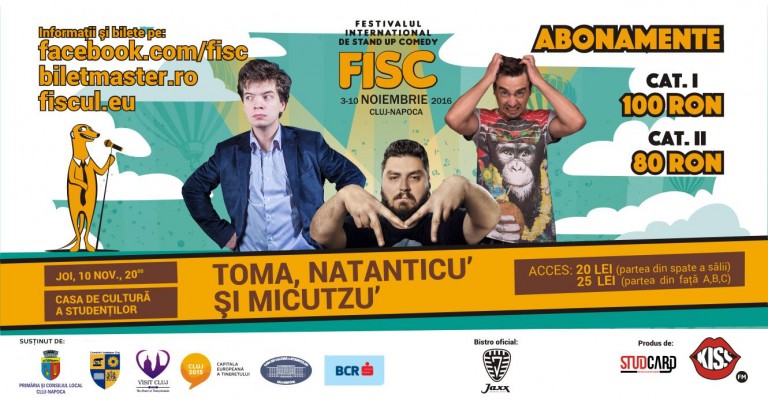 10.11 Stand-up Comedy cu Toma, Natanticu’ si Micutzu’