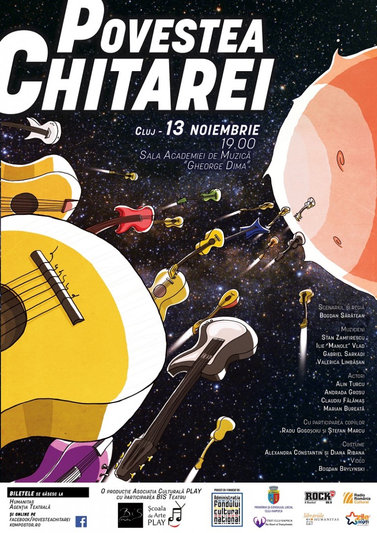 13.11 Spectacol de teatru: Povestea Chitarei