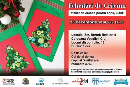 15.12 Atelier de creatie pentru copii