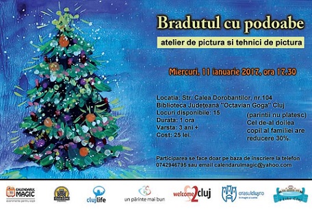 11.01 Atelier de pictura: Bradutul cu podoabe