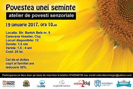 19.01 Atelier de povesti senzoriale: Povestea unei seminte