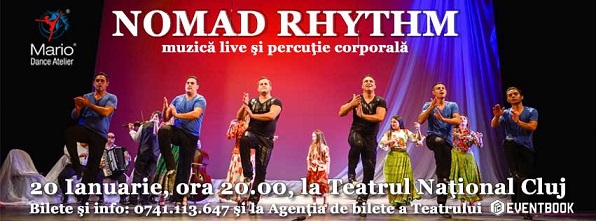 20.01 Spectacol de dans: NOMAD RHYTHM