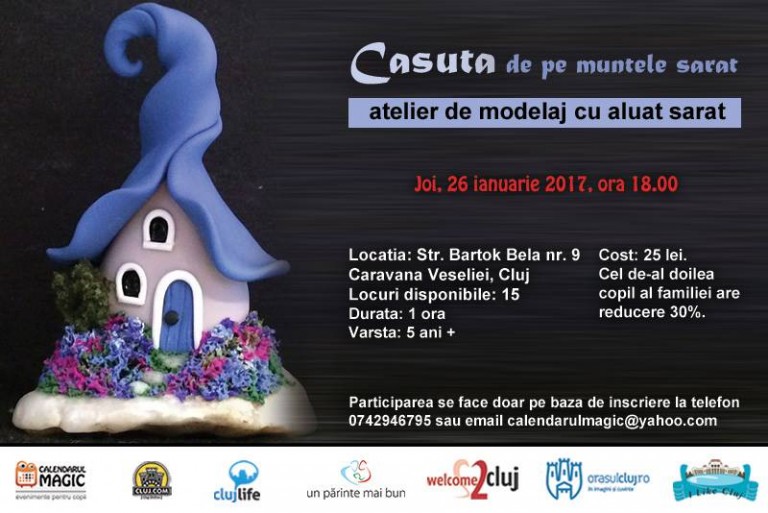 26.01 Atelier de modelaj cu aluat sarat