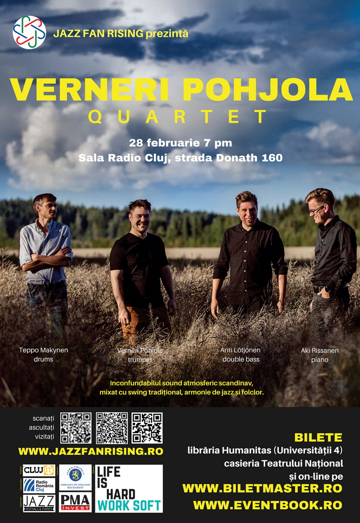 28.02 Concert: Verneri Pohjola Quartet
