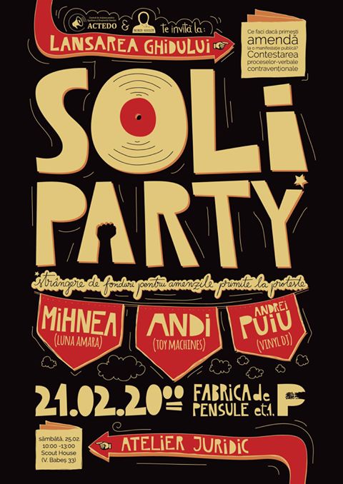 21.02 Soli Party & Lansare ghid