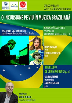 22.02 Concert de muzică braziliană