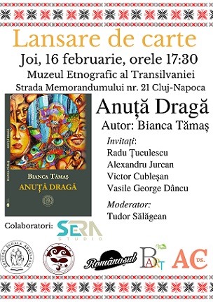 16.02 Lansare de carte “Anuță Dragă”