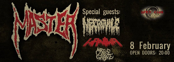 08.02 Party: Master [US] Necrovile [RO] Haniwa [IT]