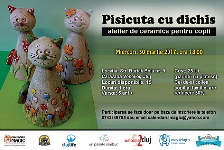 30.03 Eveniment pentru copii: Pisicuta cu dichis