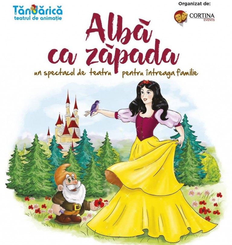 02.04 Eveniment pentru copii: Albă ca Zăpada