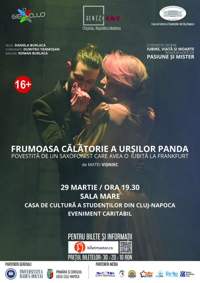 29.03 Spectacol: Frumoasa călătorie a urșilor panda