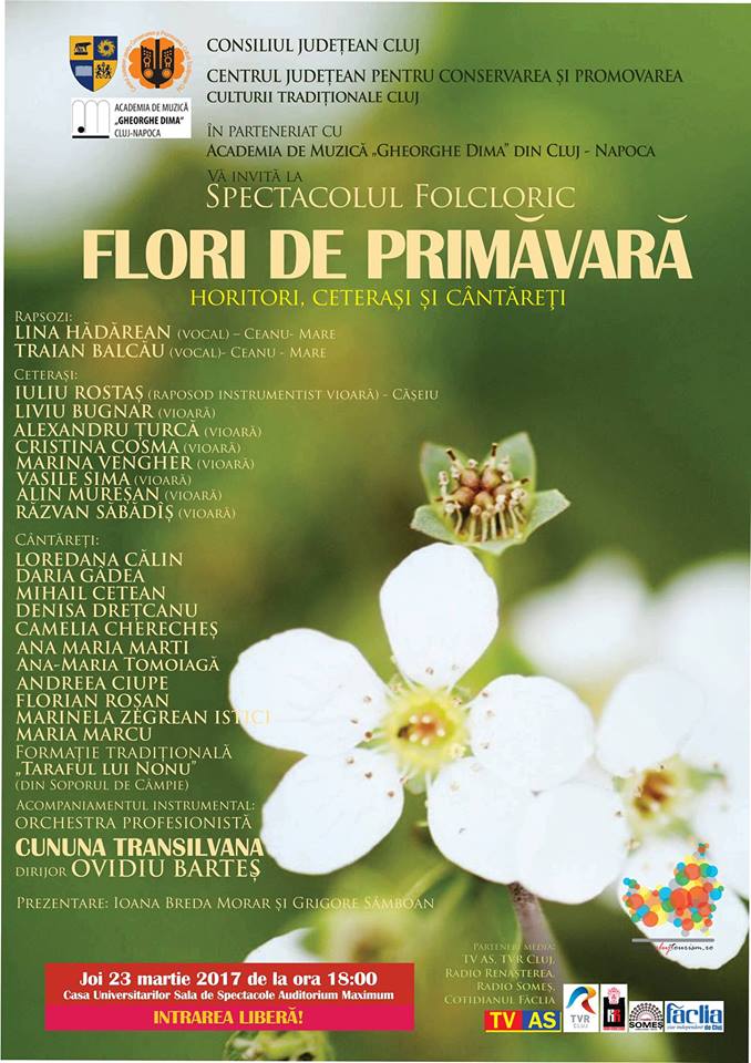 23.03 Spectacol: Flori De Primăvară
