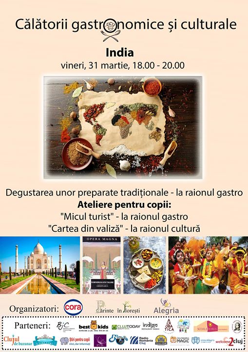 31.03 India: călătorii gastronomice și culturale