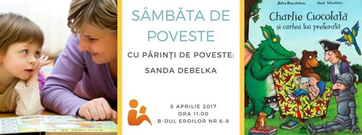 08.04 Sâmbăta de poveste – cu Sanda Debelka
