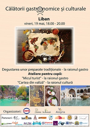 19.05 Liban – călătorii gastronomice și culturale