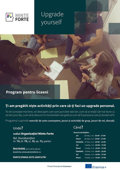 25.05-07.06 Conferinta: Upgrade Yourself