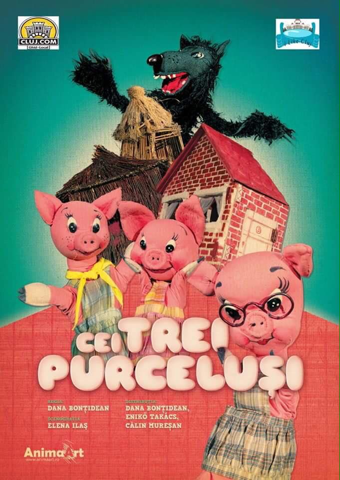 4.03 Eveniment pentru copii: Cei trei purceluși