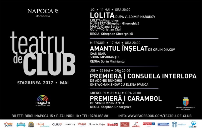 11.05 Teatru de club: LOLITA